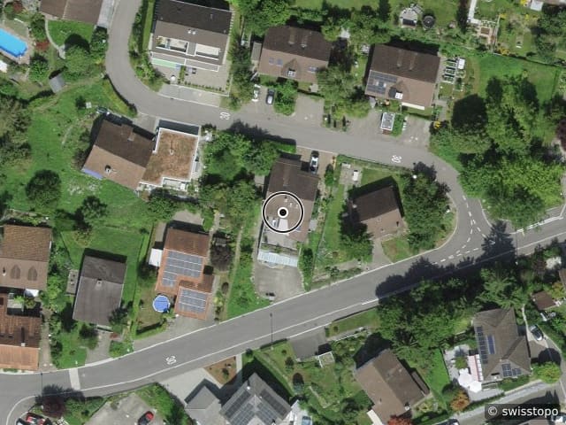 Luftbild Im Wasen 24, Gachnang