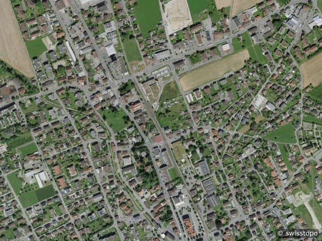 Luftbild Reinach AG