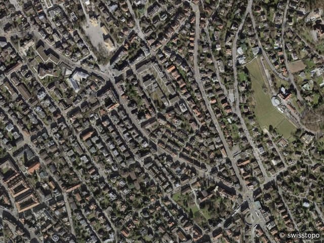 Luftbild Klosbachstrasse