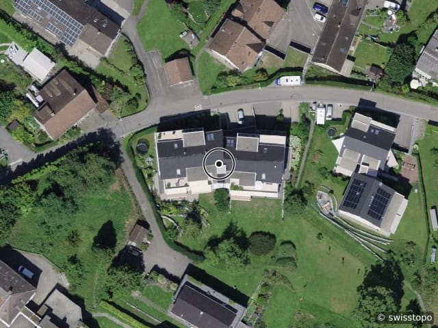 Luftbild Hinterdorfstrasse 27A, Landschlacht