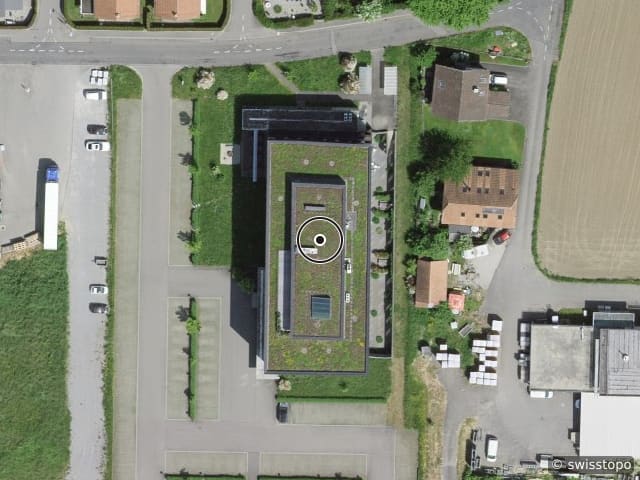 Luftbild Industriestrasse 44, Flamatt
