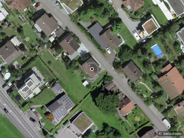 Luftbild Aspistrasse 12, Dottikon