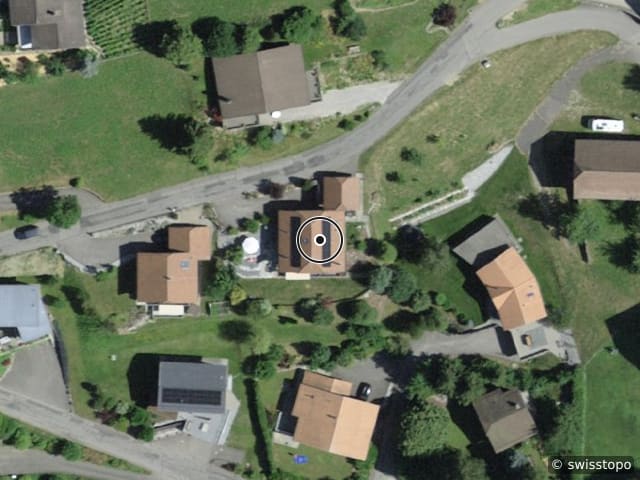 Luftbild La Petite-Fin 50, Charmey