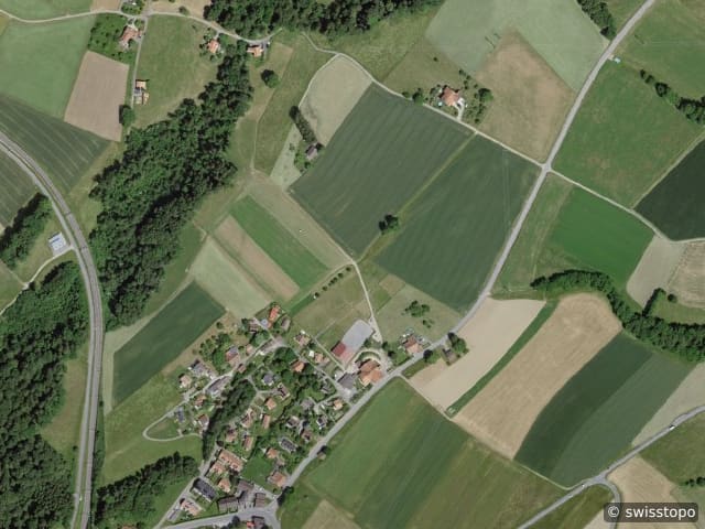 Luftbild Oron-le-Châtel