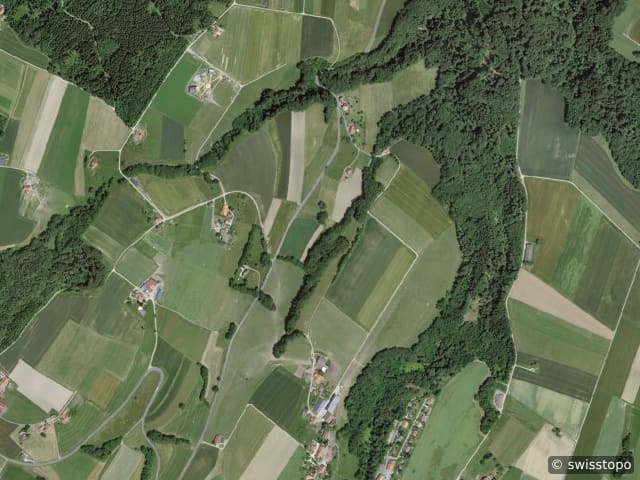 Luftbild Corcelles-le-Jorat