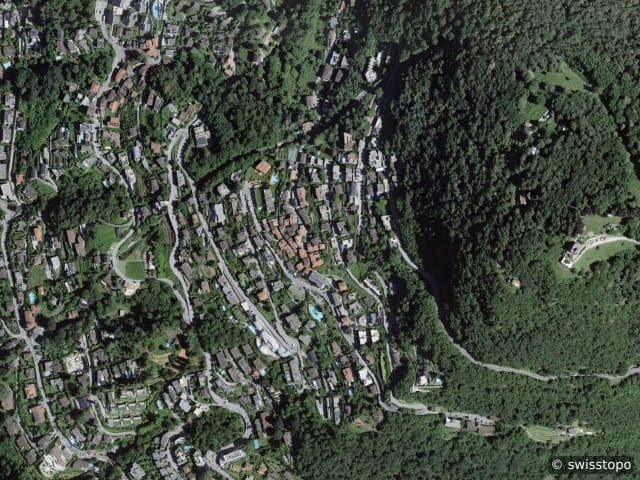 Luftbild Aldesago