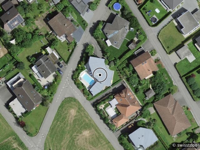 Luftbild Oberlon 15, Kappel
