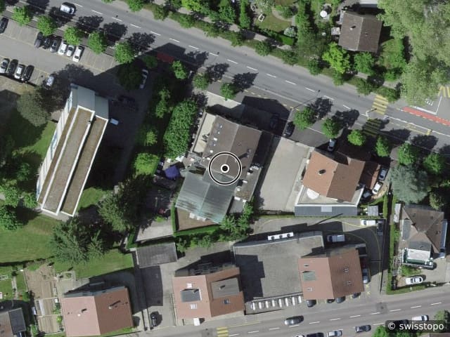Luftbild Route du Jura 20, Fribourg