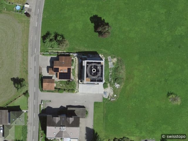 Luftbild Hauptstrasse 11A, Busswil