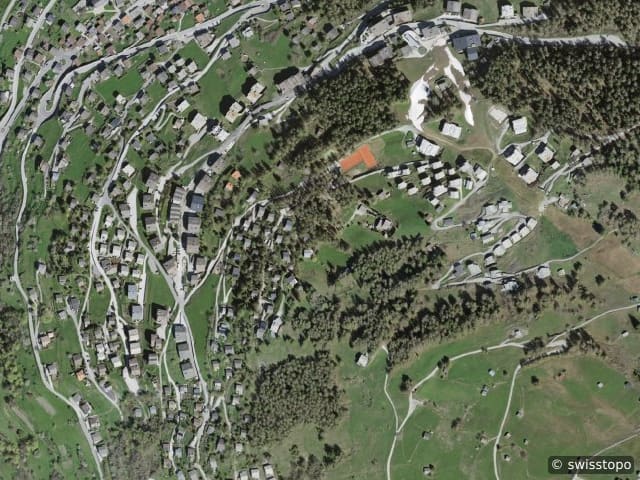 Luftbild Route du Centre Village 10, Veysonnaz