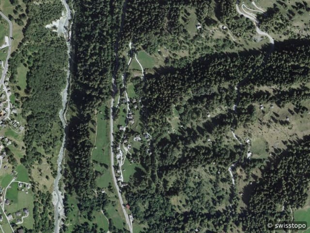 Luftbild Grimentz