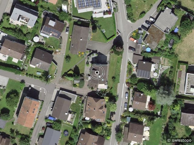 Luftbild Römerweg 27, Brugg