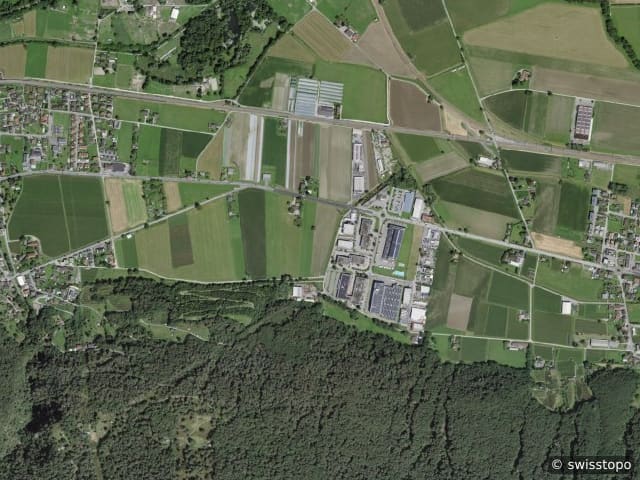 Luftbild Locarno Solduno
