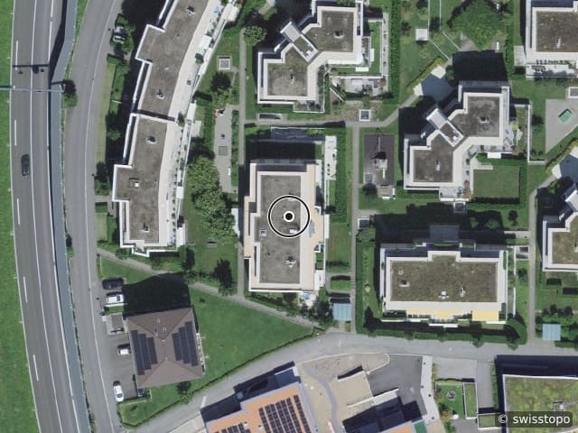 Luftbild Sonnenbergstrasse 13b, Hergiswil