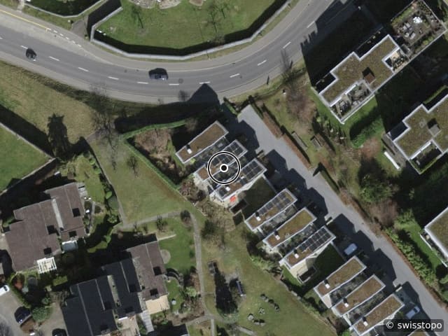 Luftbild Chrummbächliweg 46, Richterswil