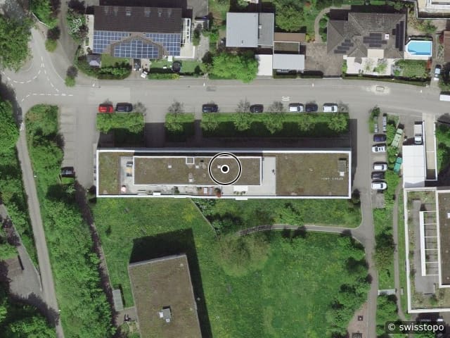 Luftbild Schützenweg 23, Laufen