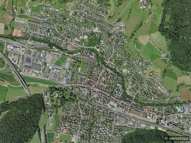 Luftbild Sissach