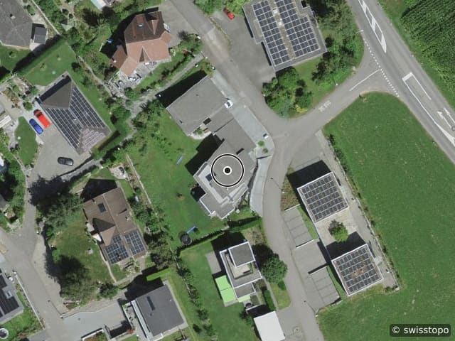Luftbild Wyssweidweg 28, Menziken
