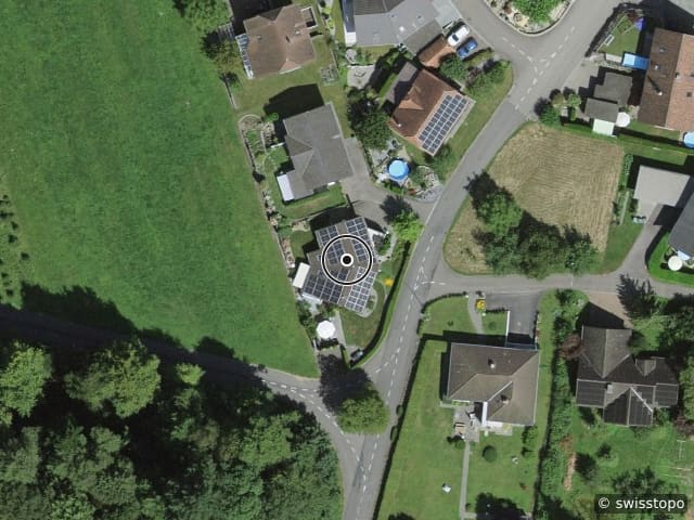 Luftbild Geisshubelweg 82, Rothrist