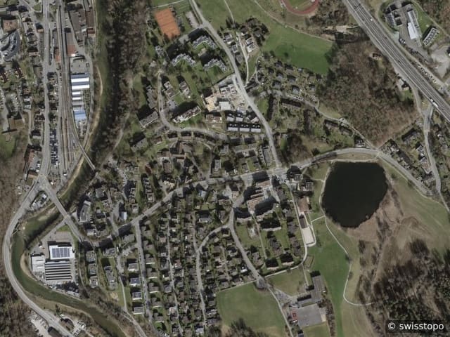Luftbild Gattikon