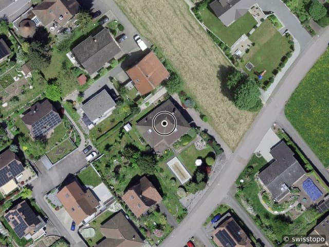 Luftbild Hofackerstrasse 15, Oberbuchsiten