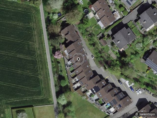 Luftbild Forellenweg 22, Münsingen