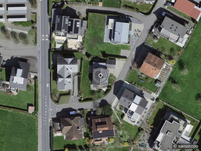 Luftbild Unterer Althof 24, Siebnen