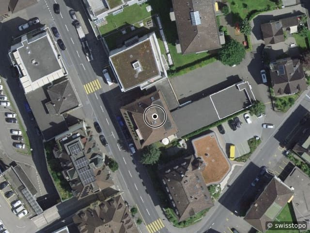 Luftbild Hauptstrasse 42, Hochdorf