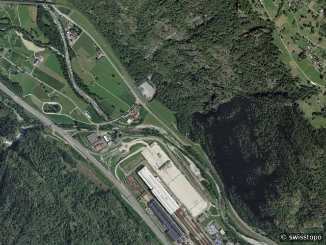 Luftbild Giornico
