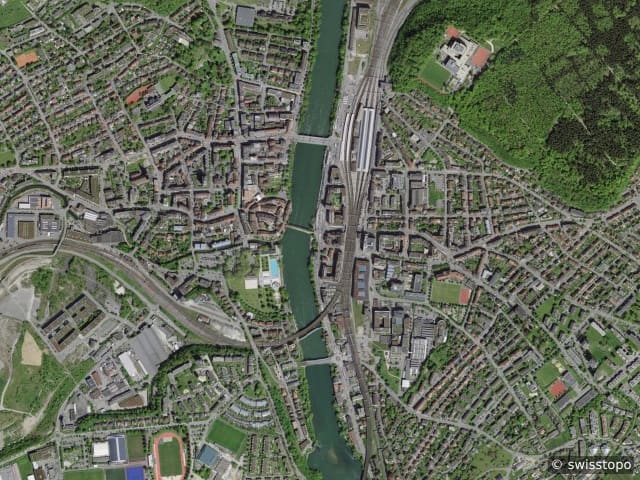 Luftbild Olten