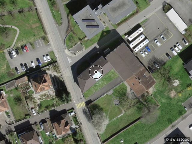 Luftbild Rue de l’Orphelinat 2, Delémont