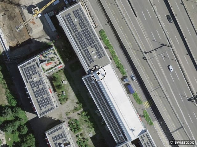 Luftbild Signalstrasse 37, Basel