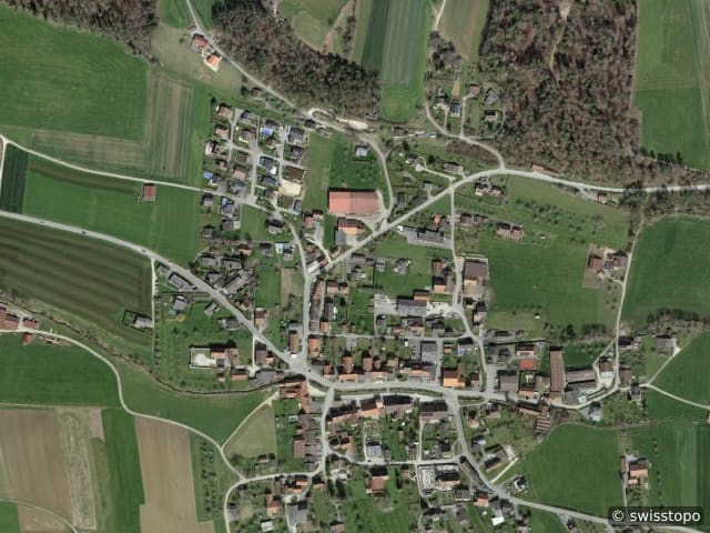 Luftbild Miécourt