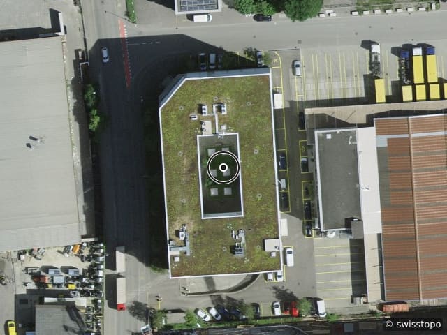 Luftbild Sternenfeldstrasse 14, Birsfelden