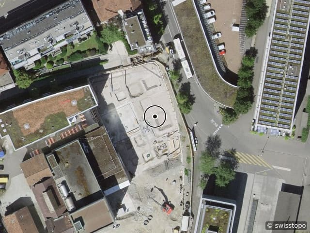 Luftbild Güterstrasse 4, Baden