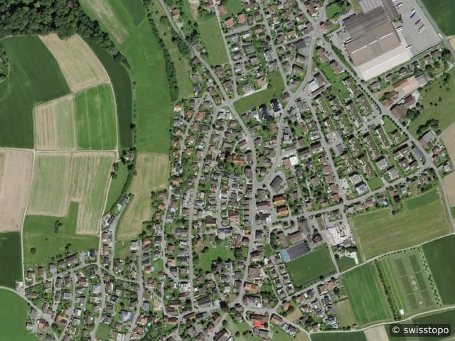 Luftbild Debisgasse 13b, Dintikon
