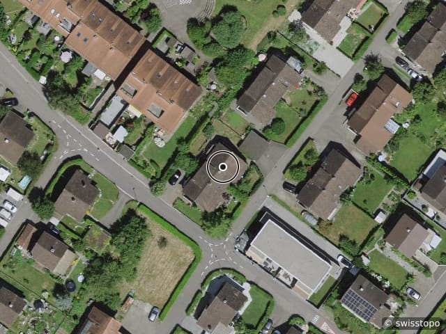 Luftbild Aeschstrasse 34, Wohlen