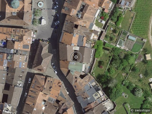 Luftbild RUE CENTRALE 1, Orbe