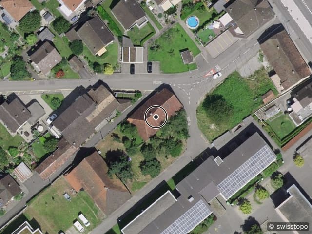Luftbild Gänstelstrasse 3, Gränichen