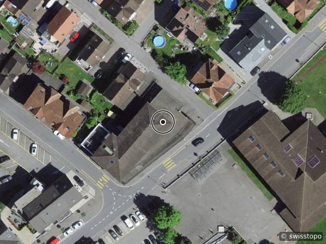 Luftbild Guschastrasse 2, Mels