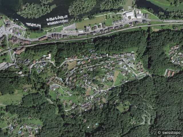 Luftbild Via Orgnana 29, Magadino