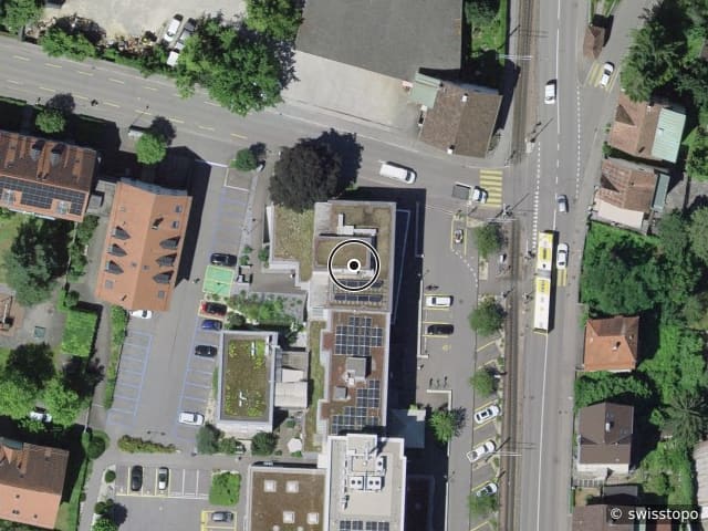 Luftbild Hauptstrasse 109, Aesch