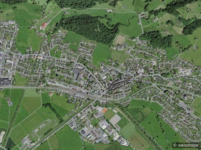 Luftbild Uznach