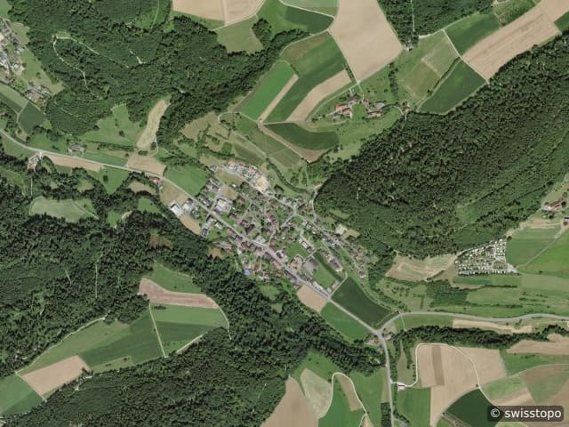 Luftbild Mettau