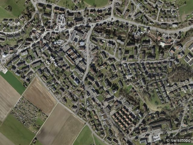 Luftbild Chapfstrasse 8, Gossau
