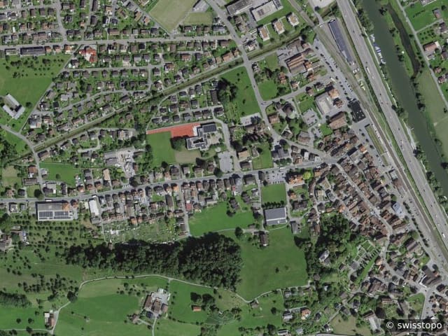Luftbild Rheineck