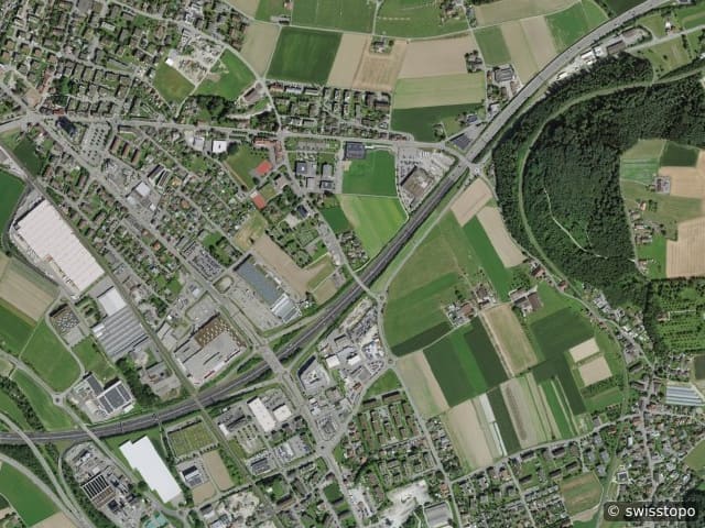 Luftbild Oftringen