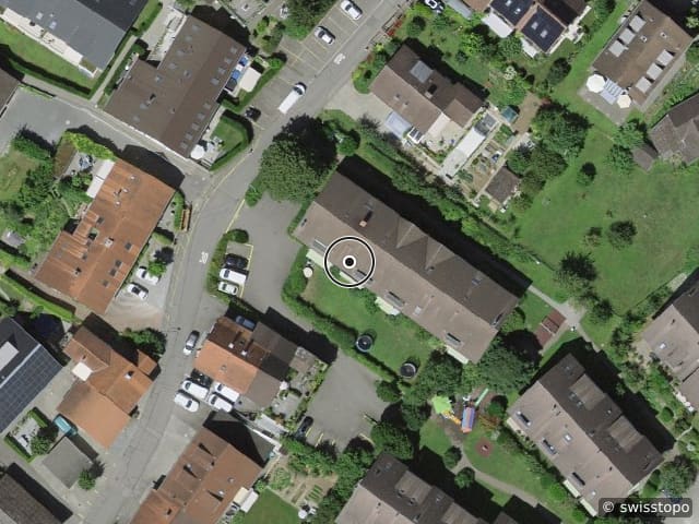 Luftbild Strählgass 10a, Birmenstorf