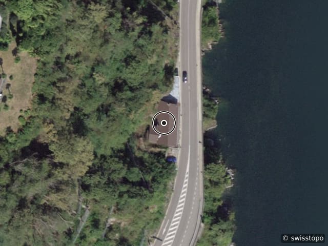 Luftbild Via Valmara 46, Brissago