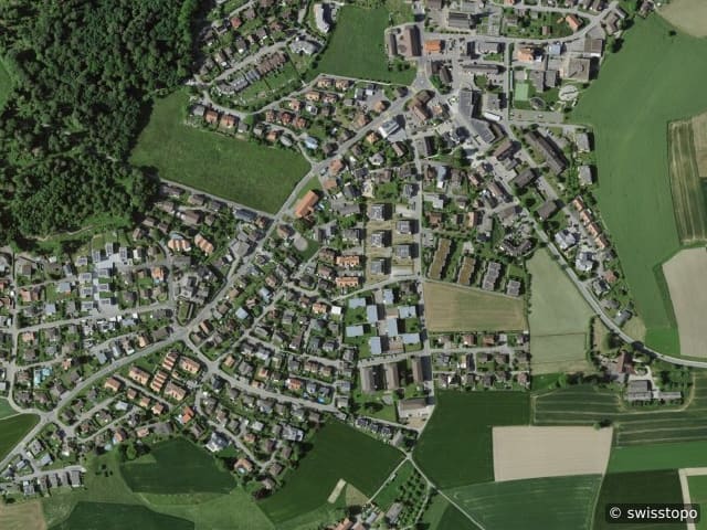 Luftbild Schmitten FR